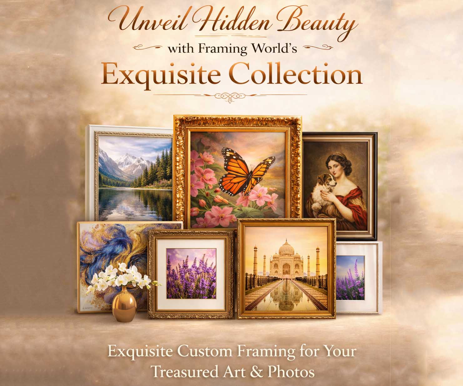 Unveil Hidden Beauty with Framing World’s Exquisite Collection